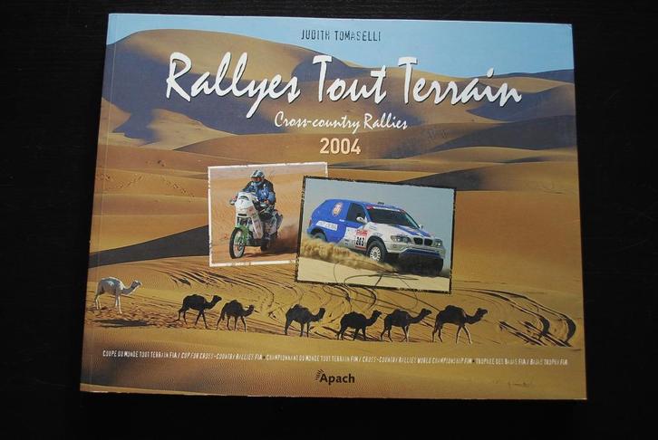 TOMASELLI Cross-country Rallies 2004 Ed. Apach Rally FIA FIM, Boeken, Auto's | Boeken, Gelezen, Algemeen, Ophalen of Verzenden