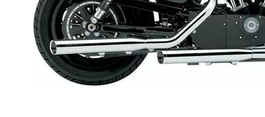 Cobra uitlaat einddempers 2004 - 2013 XL Sportster, Motoren, Onderdelen | Harley-Davidson, Nieuw, Ophalen of Verzenden