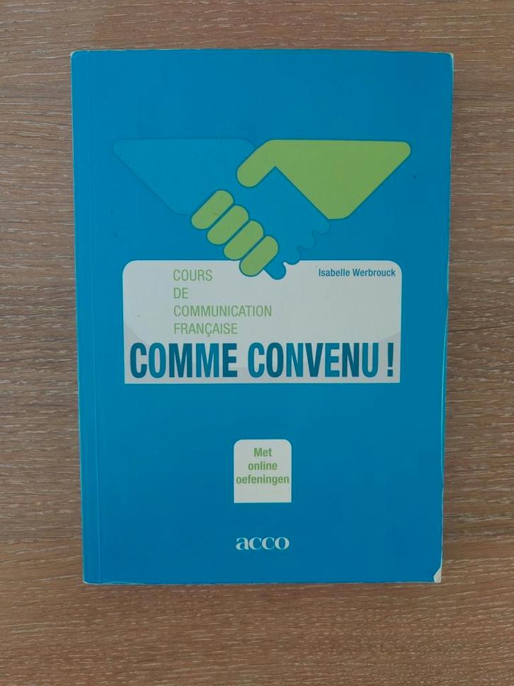Comme convenu, Boeken, Studieboeken en Cursussen, Ophalen