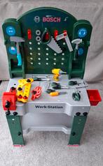 Bosch werkbank met toebehoren, Ophalen, Gebruikt