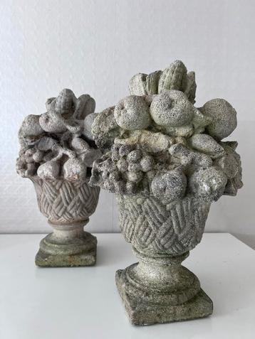 Ensemble d'ornements de jardin anciens - vers 1930, Enlèvement, Utilisé, Béton, Autres types