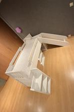 ️ Lit enfant avec toboggan + rangements – Blanc moderne, Enlèvement, Neuf