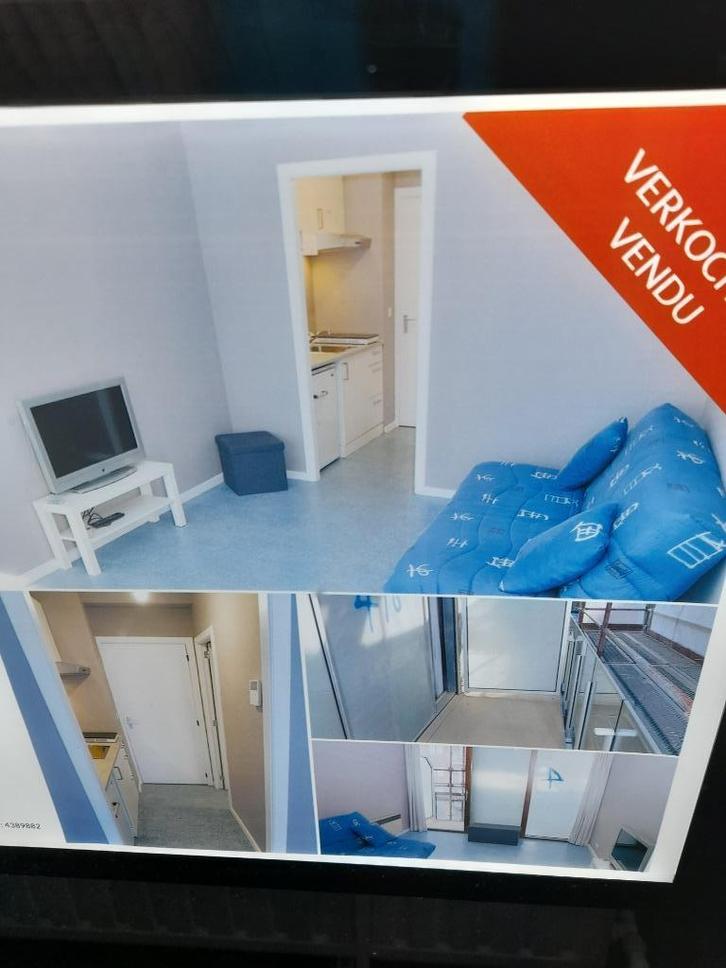 te koop studio te Westende bad, Immo, Huizen en Appartementen te koop, Oostende, Studio