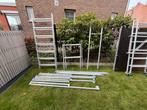 Altrex stelling werkhoogte 5m80. 75cm breed.1,65 lang, Ophalen, Gebruikt, 5 meter of hoger