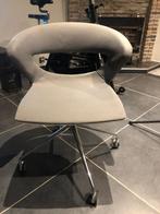 8 moderne tafelstoelen op wielen, Huis en Inrichting, Stoelen, Ophalen, Stof, Zo goed als nieuw, Grijs