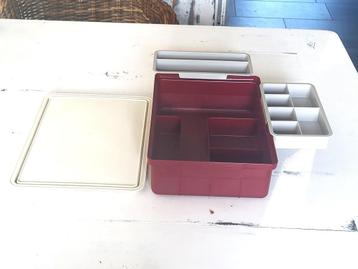 Tupperware Craft Sewing Hobby opberg Box: beschikbaar voor biedingen