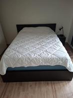 Tweepersoonsbed 160x200cm - NIEUW, Huis en Inrichting, Ophalen, Zwart, 200 cm, 160 cm