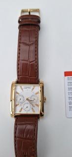 Esprit uurwerk met bruin lederen band, Ophalen, Esprit