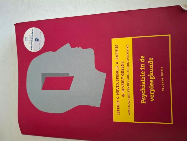 Jeffrey S. Nevid - Psychiatrie in de verpleegkunde, Boeken, Schoolboeken, Zo goed als nieuw, Nederlands, Ophalen of Verzenden