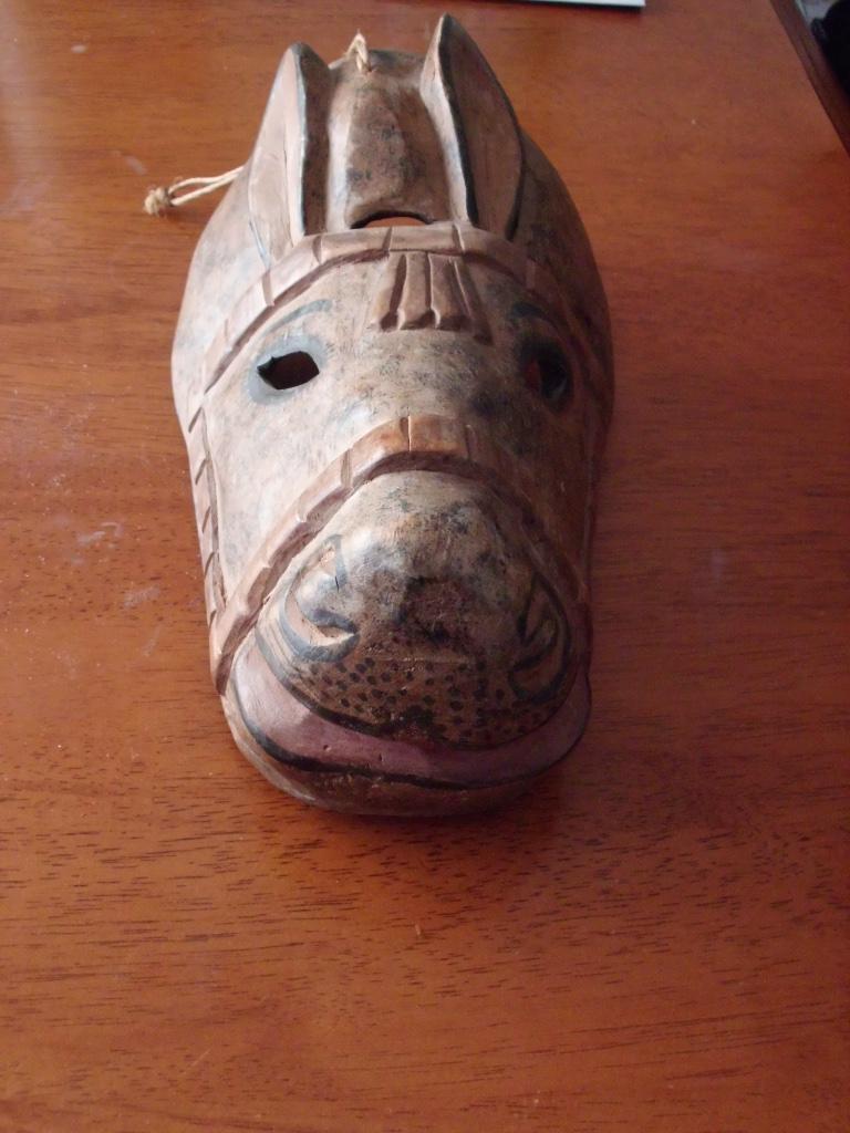 Masque Africain, Enlèvement