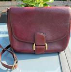 Crossbody/schoudertas leer, Ophalen of Verzenden, Zo goed als nieuw