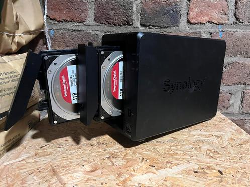 NAS Synology d’occasion - DS720+ + 2x 4To WD Red, Computers en Software, NAS, Gebruikt, Ophalen
