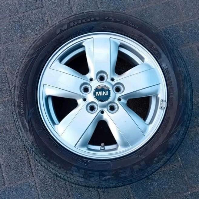 Reservewiel Mini Cooper / One vanaf bwj 2014 15inch 5 x 112, Auto-onderdelen, Banden en Velgen, Velg(en), Gebruikt, Ophalen