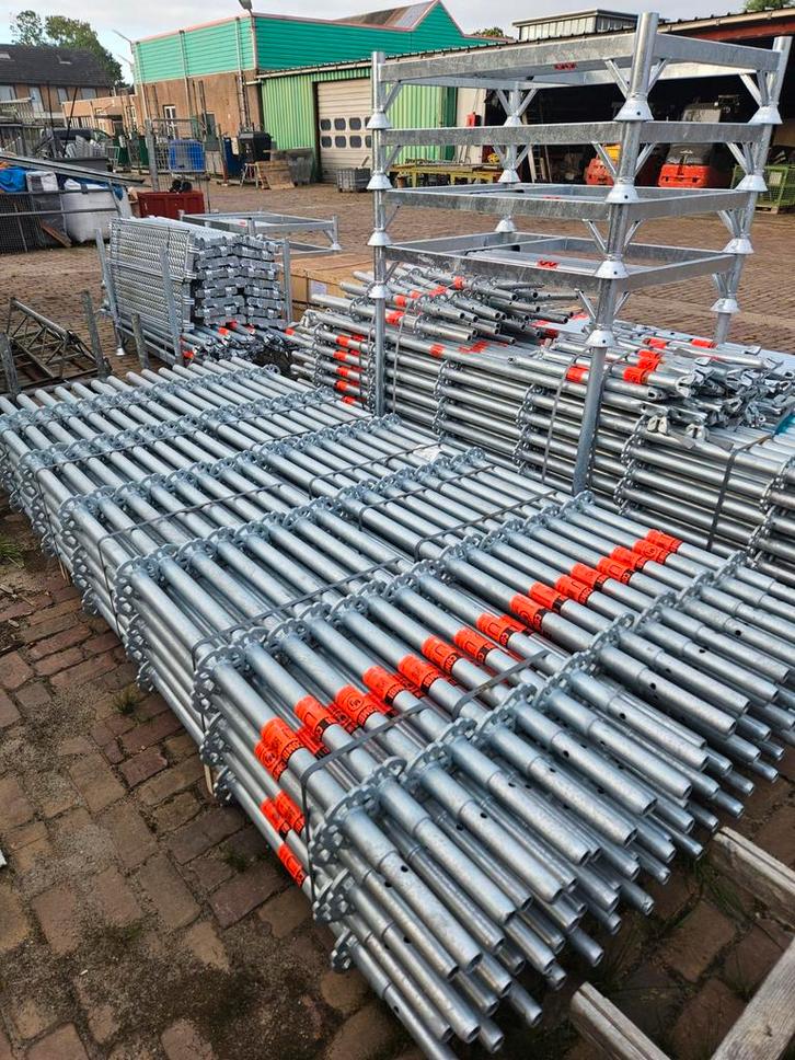 Systeemsteiger layher allround MJ ringsteiger scherpe prijs, Doe-het-zelf en Bouw, Steigers, Nieuw, Gevelsteiger, Ophalen