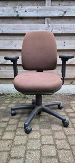 Burostoel, Ophalen, Zo goed als nieuw, Bruin, Bureaustoel