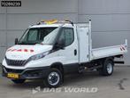 Iveco Daily 35C18 3.0L Automaat Kipper met Kist Dubbellucht, Auto's, Bestelwagens en Lichte vracht, Automaat, Stof, Gebruikt, Euro 6