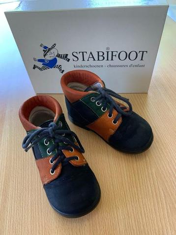 schoentjes Stabifoot blauw / oranje / groen maat 20 beschikbaar voor biedingen