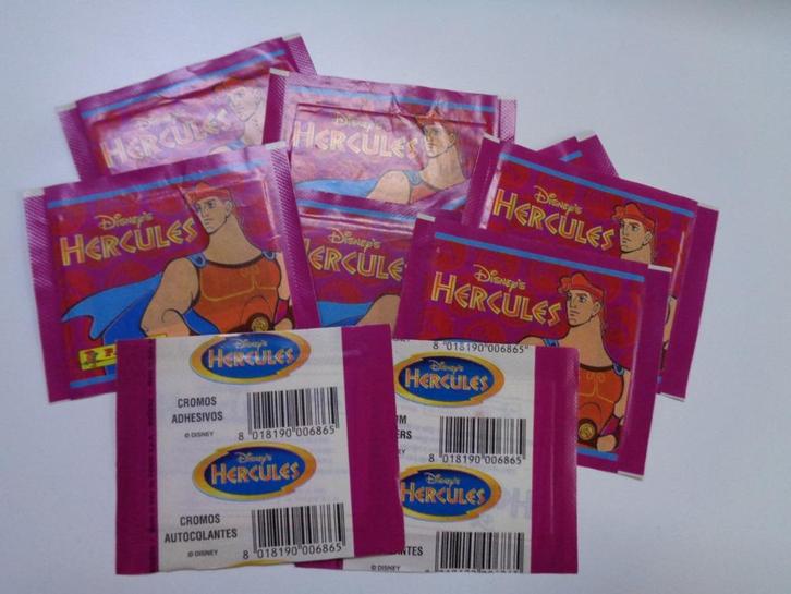 PANINI voetbal STICKERS HERCULES  sealed GESLOTEN ZAKJES, Hobby en Vrije tijd, Stickers en Plaatjes, Ophalen of Verzenden