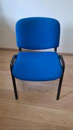 Lot de 8 chaises bleues - bureau/réunion/coworking, Articles professionnels, Salle de réunion ou de Présentation, Enlèvement, Utilisé