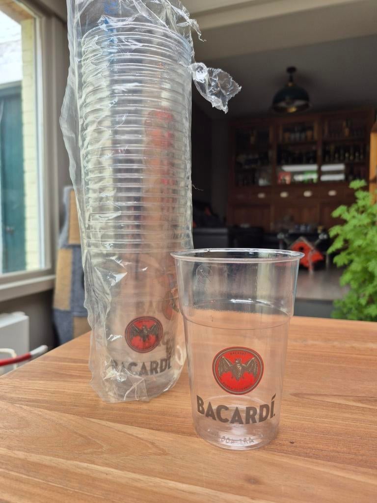 Bacardi bekers, Verzamelen, Merken en Reclamevoorwerpen, Nieuw, Ophalen of Verzenden