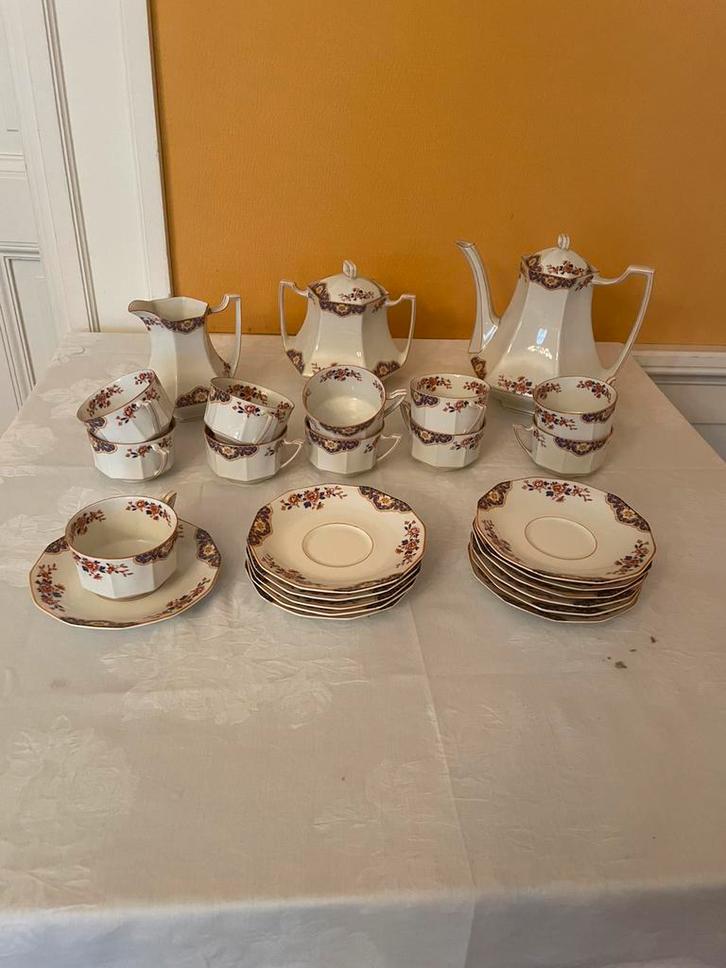 Service de café à Limoges, Antiquités & Art, Antiquités | Services (vaisselle) complet, Enlèvement