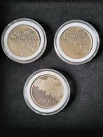 Lot 3 munten 500gr Belge, Postzegels en Munten, Edelmetalen en Baren, Ophalen of Verzenden, Zilver