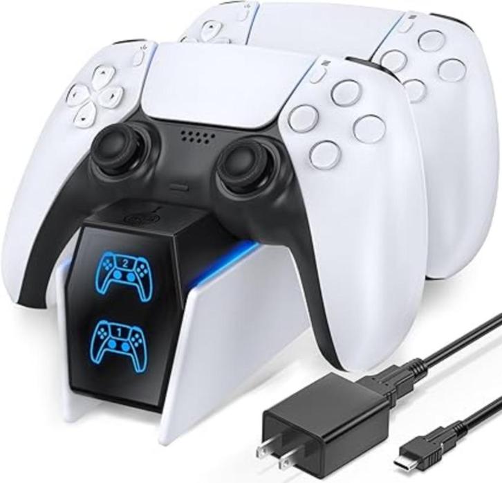 PS5 Oplaadstation | Snelle Opladen | Controller Laadstation, Hobby en Vrije tijd, Overige Hobby en Vrije tijd, Nieuw, Verzenden