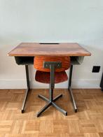 Vintage kinderbureau + stoel, Kinderen en Baby's, Ophalen, Gebruikt, Tafel(s) en Stoel(en)