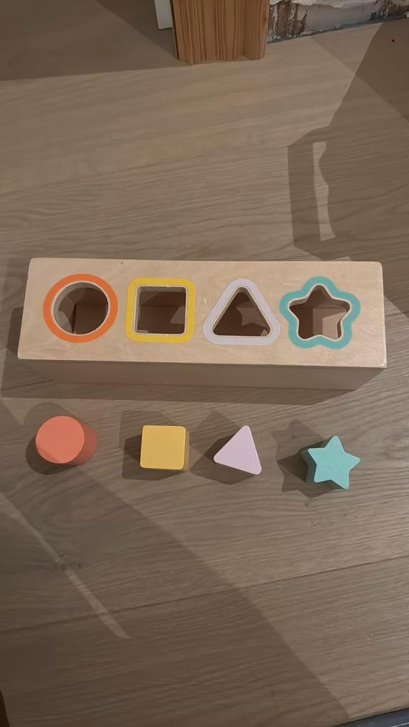 Oh My Baby Playbox houten babyspeelgoed, Enfants & Bébés, Jouets | Jouets en bois, Comme neuf, Enlèvement