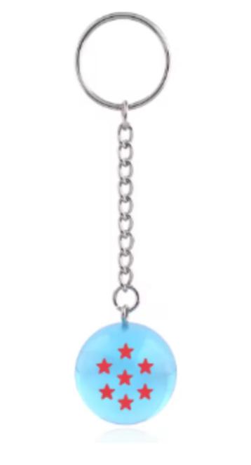 porte clé boule dragon ball orange ou bleu beschikbaar voor biedingen