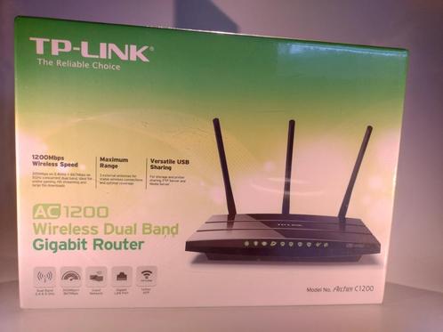 tp link AC1200 wireless dual band gigabit router, Computers en Software, Routers en Modems, Nieuw, Router, Ophalen of Verzenden