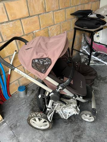 Buggy Quinny Buzz + draagmand + zitstoel + accessoires, Kinderen en Baby's, Ophalen, Zo goed als nieuw, Quinny