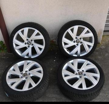 Jantes VW Golf 8 d'origine en parfait état, neuves !, Enlèvement, 18 pouces, Pneus hiver, Jante(s)