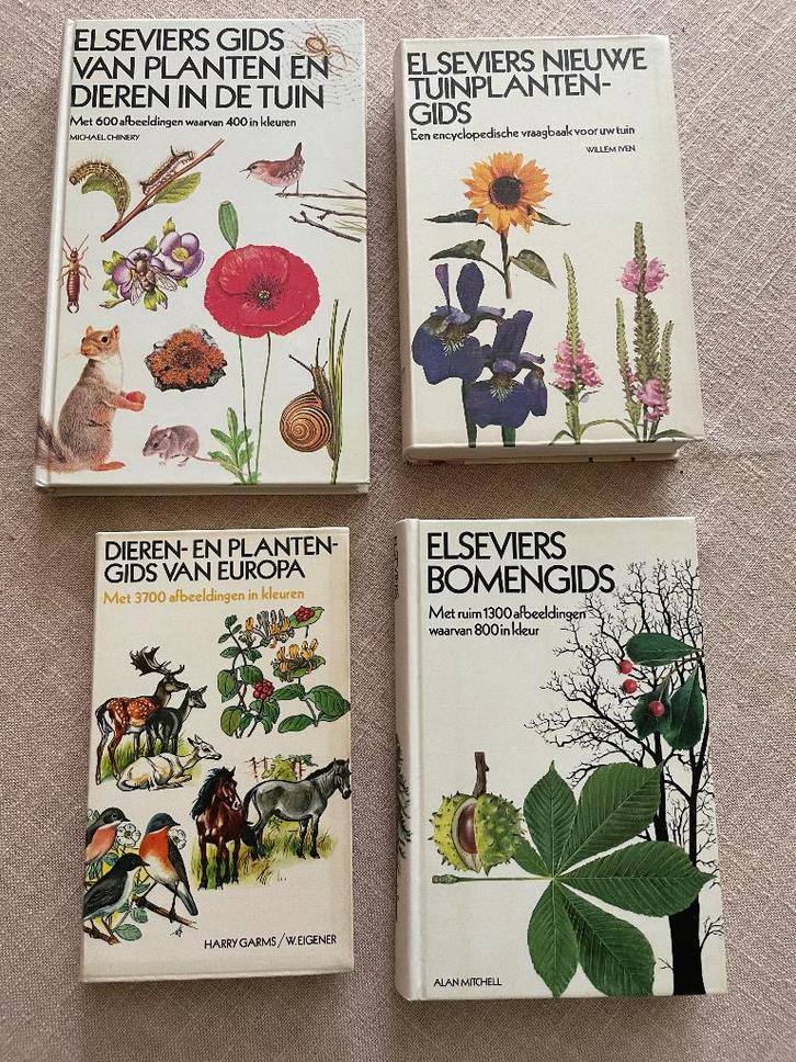4 zeldzame Elseviers gidsen in nieuwstaat, Boeken, Natuur, Nieuw, Bloemen, Planten en Bomen, Ophalen of Verzenden