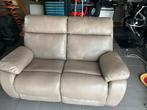 Lederen 2-zits bank met relax, Huis en Inrichting, Ophalen, Klassiek, 150 tot 200 cm, Tweepersoons