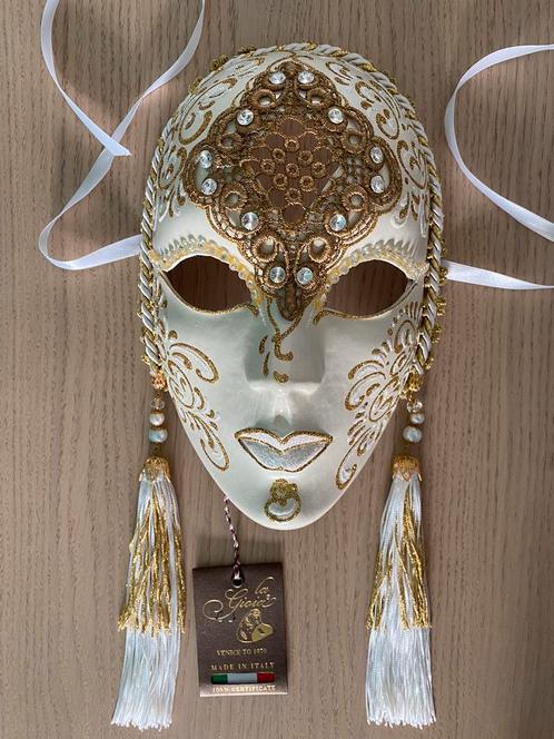 Masque vénitien fait à la main, Antiquités & Art, Curiosités & Brocante, Enlèvement ou Envoi
