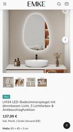 Mirroir LED, Enlèvement, Comme neuf