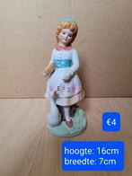 Decoratoe vrouw met eend, Ophalen of Verzenden, Zo goed als nieuw