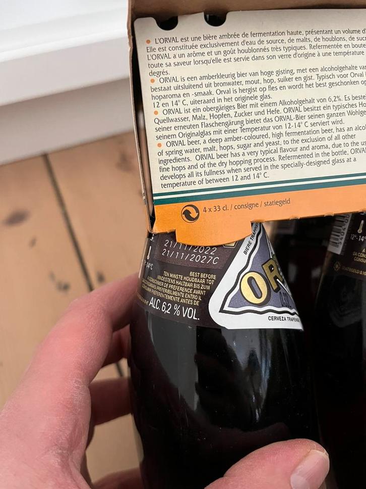 Orval bier, Collections, Marques de bière, Bouteille(s), Enlèvement ou Envoi