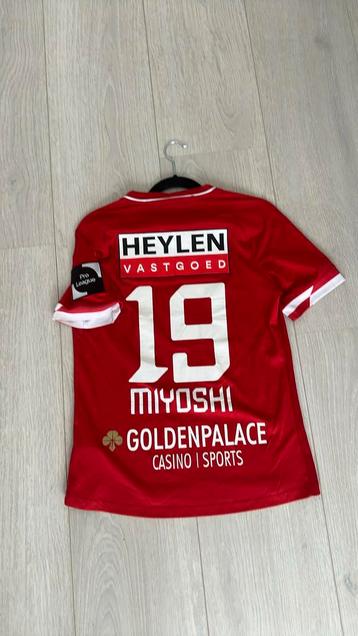 Matchworn Miyoshi RAFC Royal Antwerp FC, Verzamelen, Sportartikelen en Voetbal, Ophalen of Verzenden, Zo goed als nieuw, Shirt