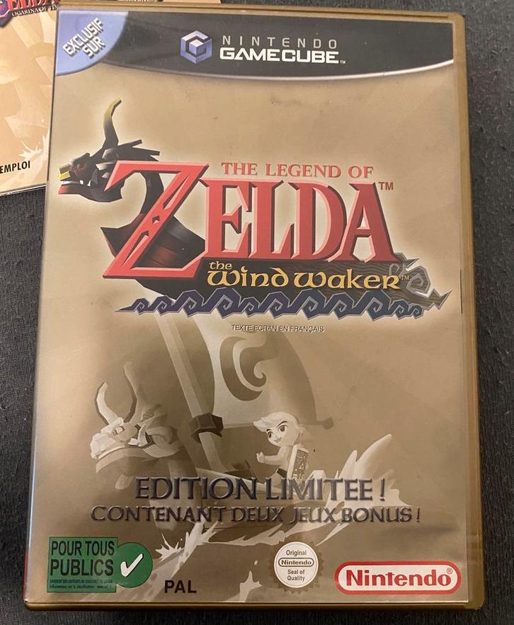 Zelda - The Wind Waker - Édition Limitée, Games en Spelcomputers, Games | Nintendo GameCube, Gebruikt, Avontuur en Actie, 1 speler