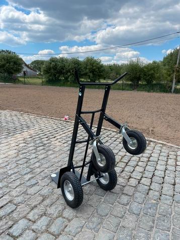 Steekwagen XL met 4 wielen, Doe-het-zelf en Bouw, Transportwagens, Ophalen, Gebruikt, Steekwagen
