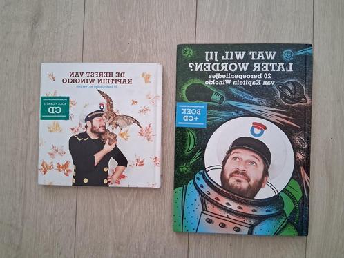Cd en liedjesboek Kapitein Winokio hardcover, Cd's en Dvd's, Cd's | Kinderen en Jeugd, Zo goed als nieuw, Muziek, 3 tot 5 jaar