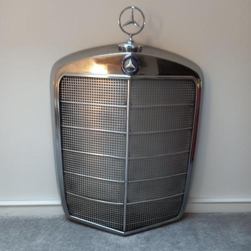 Mercedes 220S Grille uit 1957 - Chroom - Oldtimer, Auto-onderdelen, Carrosserie, Mercedes-Benz, Voor, Gebruikt, Ophalen