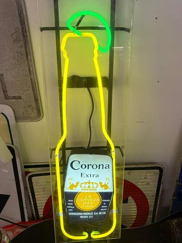 Corona neon retro vintage bier lemon beschikbaar voor biedingen