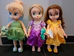 Disney poppen Belle, Rapunzel en Tinkerbel, Kinderen en Baby's, Speelgoed | Poppen, Ophalen of Verzenden, Zo goed als nieuw