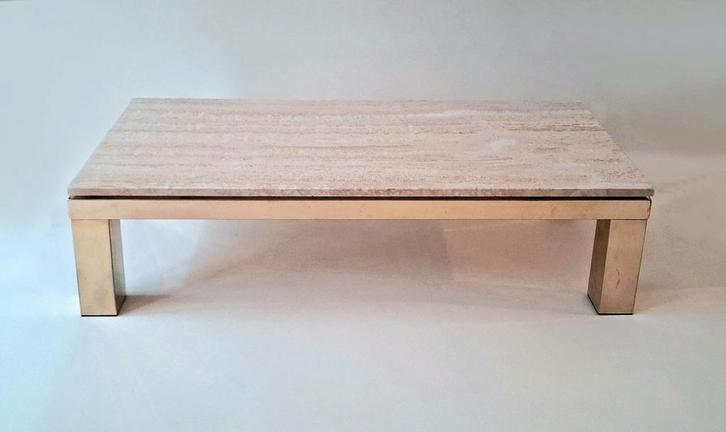 Belgo chrom Dewulff Selection, millésime des années 80, Maison & Meubles, Tables | Tables de salon, Utilisé, Enlèvement