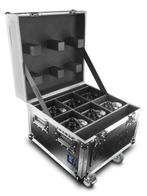 Chauvet wellfit 6 x black + case, Musique & Instruments, Lumières & Lasers, Couleur, Enlèvement, Utilisé, Lumières