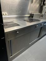 Inductievuur en inoxtafel, Ophalen, Gebruikt, Fornuis, Frituur en Grillen
