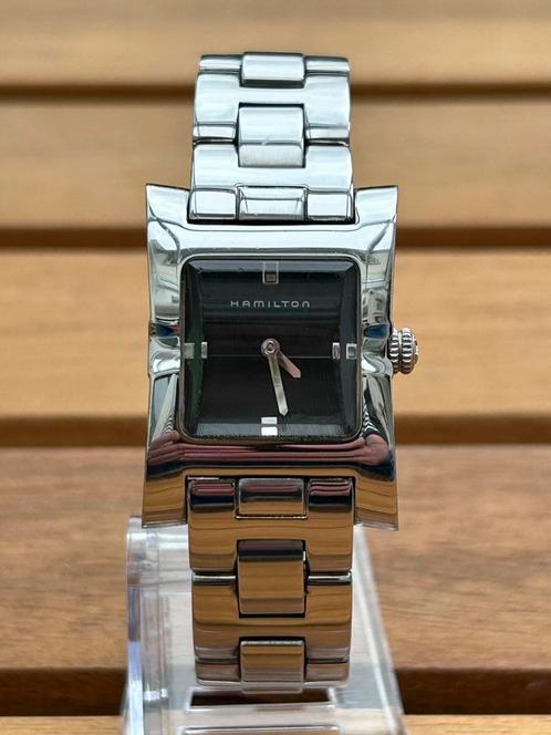 Origineel Hamilton dameshorloge, Handtassen en Accessoires, Horloges | Antiek, Polshorloge, Overige merken, Staal, Ophalen of Verzenden